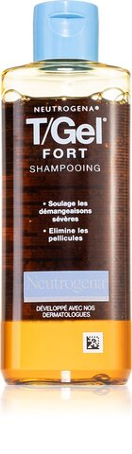 Neutrogena T/Gel Forte - шампунь против перхоти для сухой и зудящей кожи головы /   150  ml  / GTIN 3574661620008