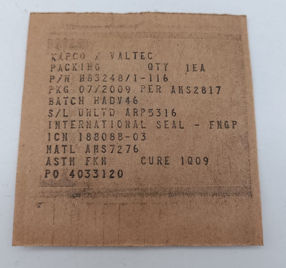 Уплотнение M83248-1-116