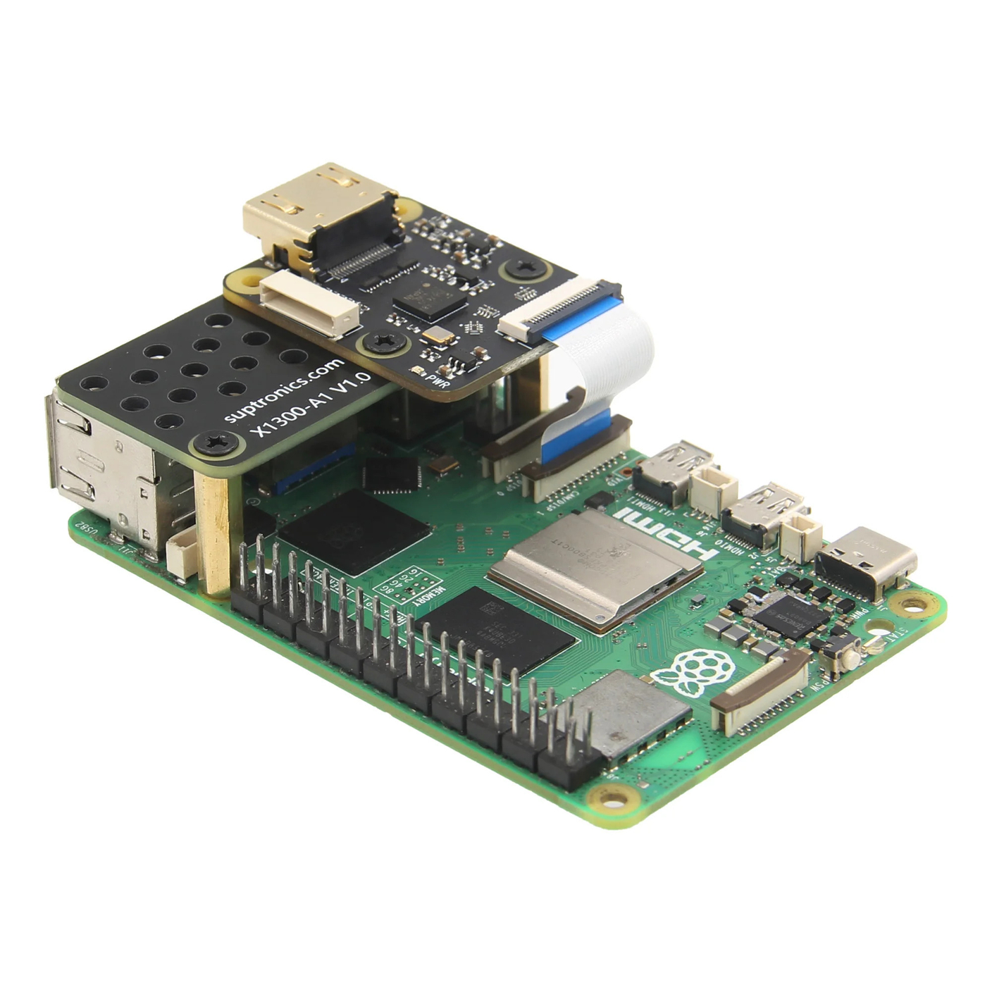 Новый модуль X1300 для Raspberry Pi 5