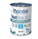 MONGE VETSOLUTION Dog HYPO MONOPROTEIN TUNA (Монж Дог Ветсолюшн Хипо) паштет для собак с тунцом 400 г - 12 баночек
