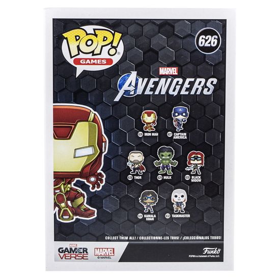 Фигурка Funko POP! Bobble Marvel Avengers Game Iron Man (Stark Tech Suit) 47756