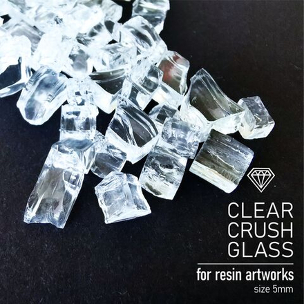 Стеклянная крошка Clear Crush, 500гр