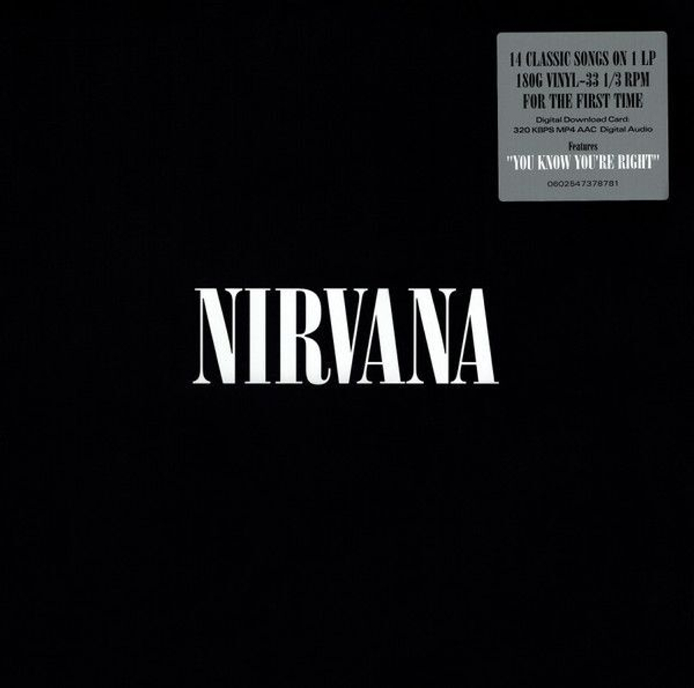 Виниловая пластинка Nirvana Nirvana