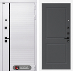 Дверь входная Лабиринт ROYAL 11 Графит софт металлическая