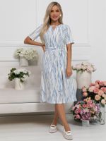 Платье Тесса (бело-голубое) П15930-45М LT Collection