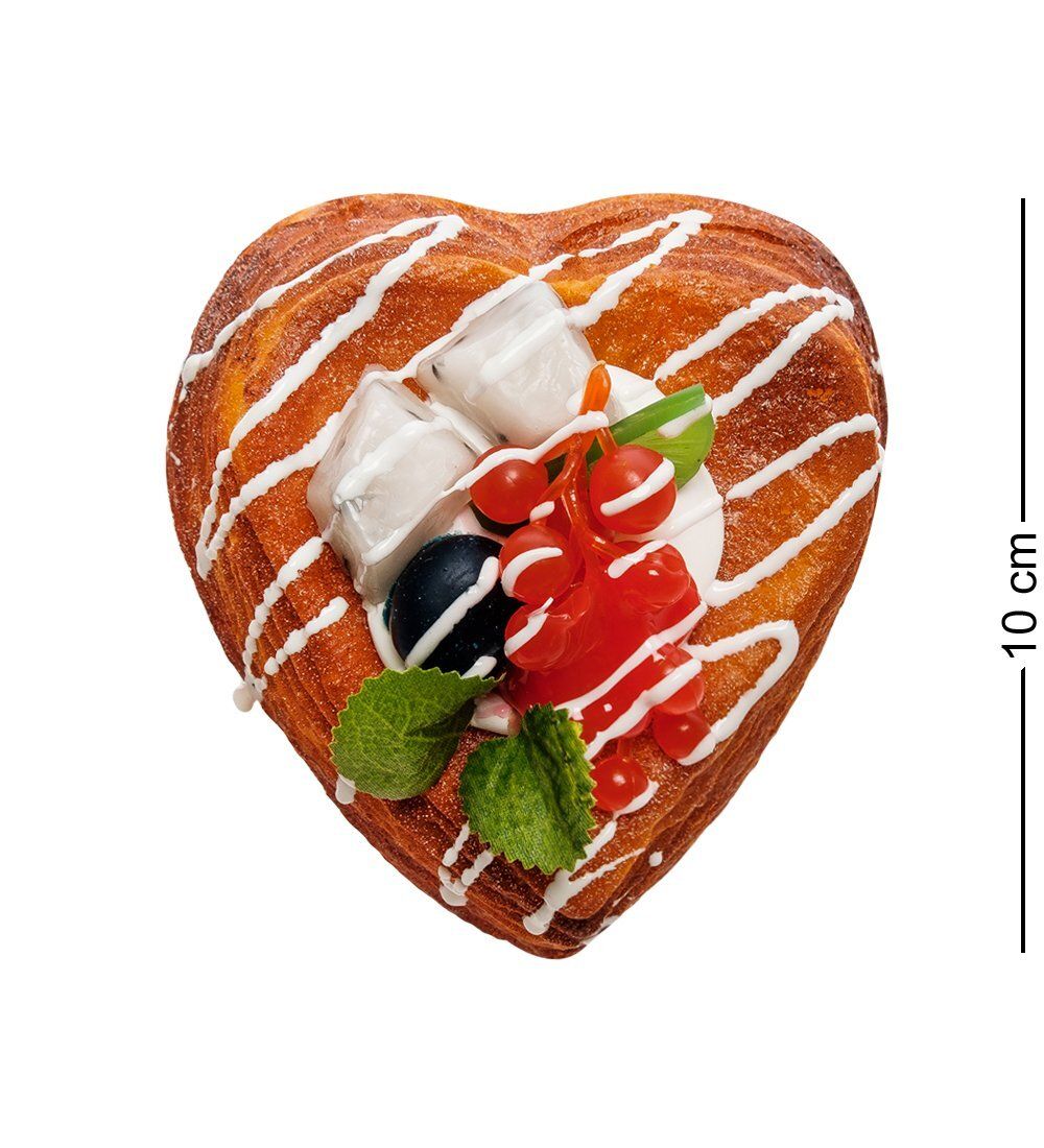 QS-29/1 Пирожное «Ягодный бисквит» (имитация, магнит)