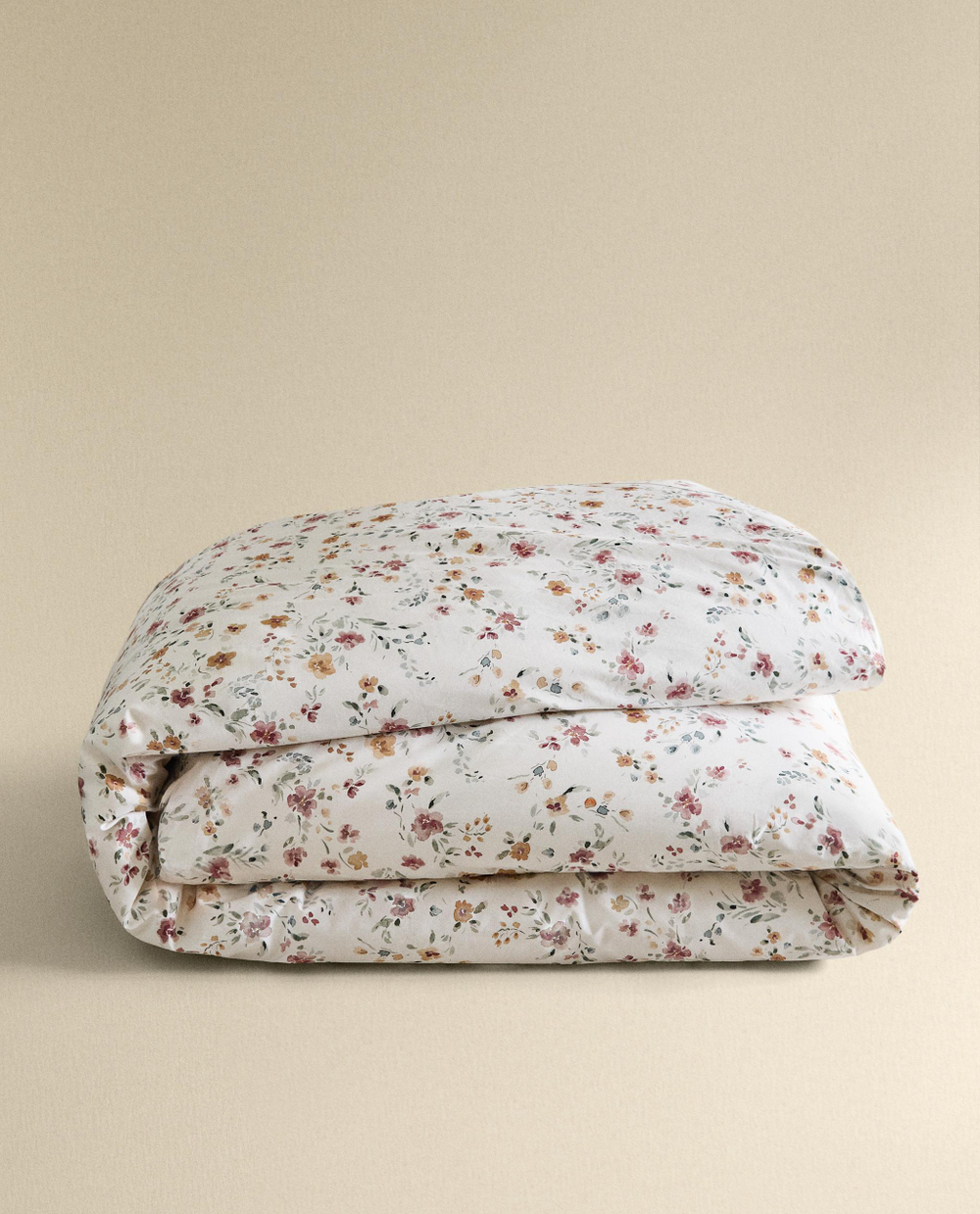 Пододеяльник Zara Home перкаль, хлопок 100%, с цветочным принтом, 6146/088