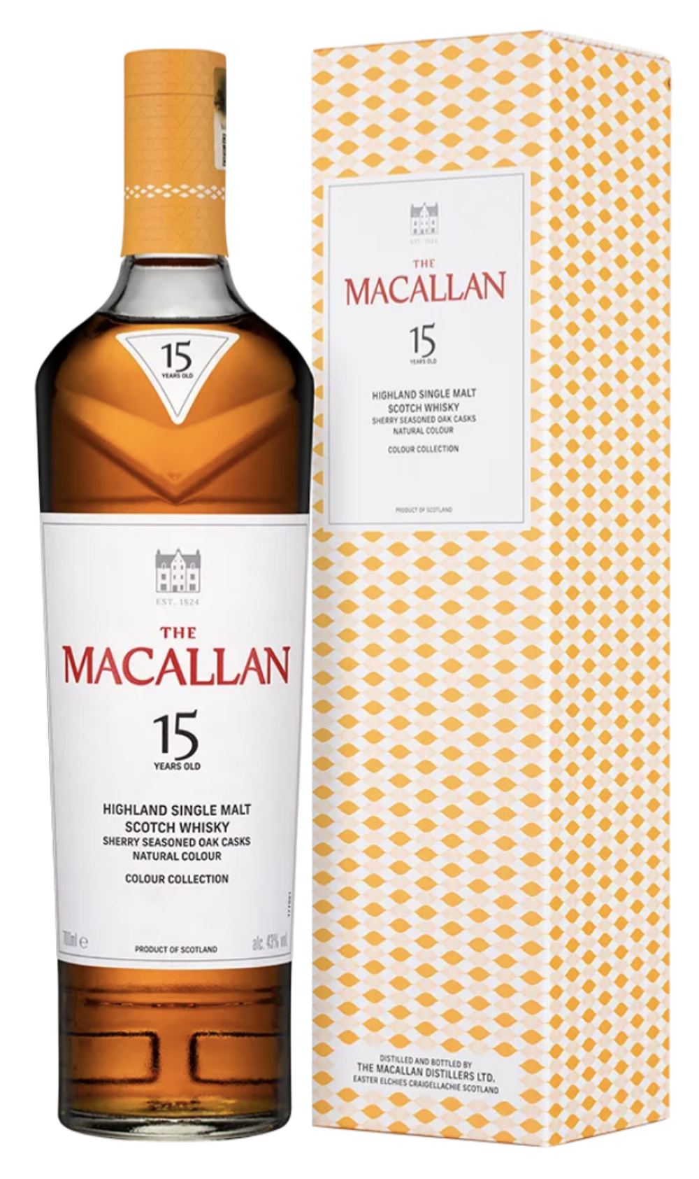 Виски Macallan Colour Collection 15 Years Old, 0.7 л.