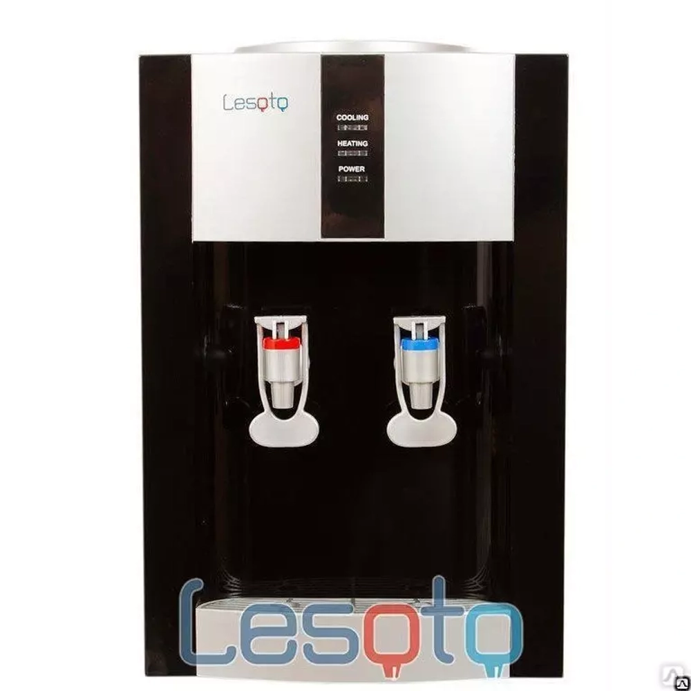Кулер для воды LESOTO 16 TD/E black-silver