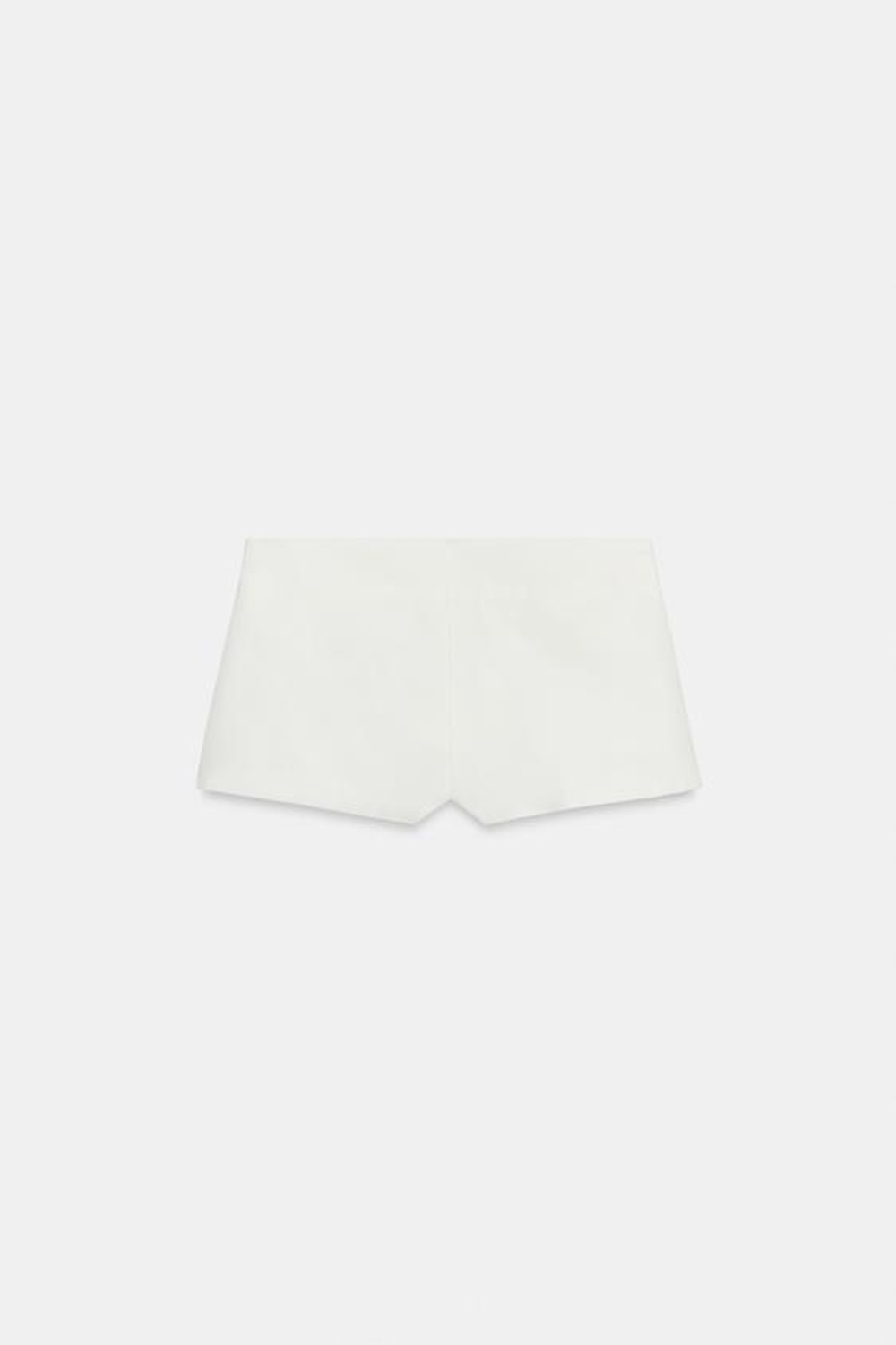 ZARA ШОРТЫ МИНИ, ЭКРЮ