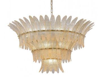 Подвесная люстра 21*E14 8821/C new gold золото Victoria Newport