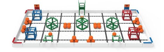Комплект соревновательного полигона и элементов "Squared Away" (2019-2020)