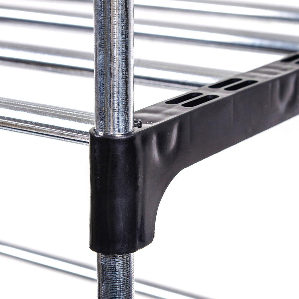 Полка для обуви, пластик/металл, 5 секц, 60х30х95 см, T2020-2591