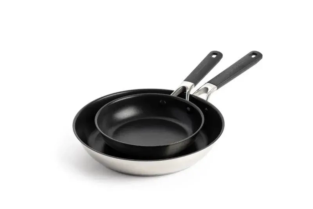 KitchenAid Набор из 2 сковород Classic 20см + сталь 28см.