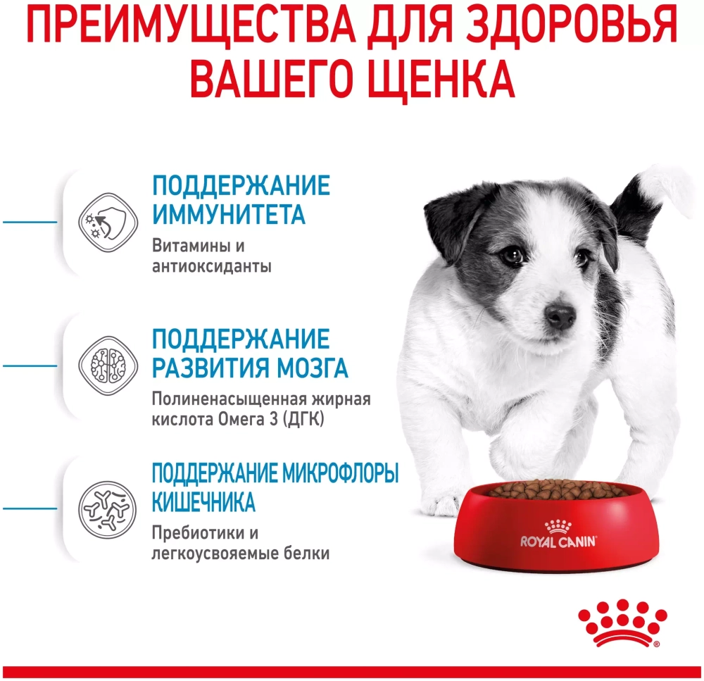 Royal Canin Mini Puppy Сухой корм Роял Канин для щенков мини пород, 2 кг