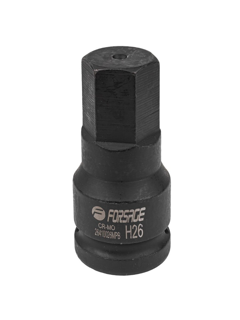 Головка-бита ударная 6-гранная 26мм,3/4'' Forsage F-26410026MPB