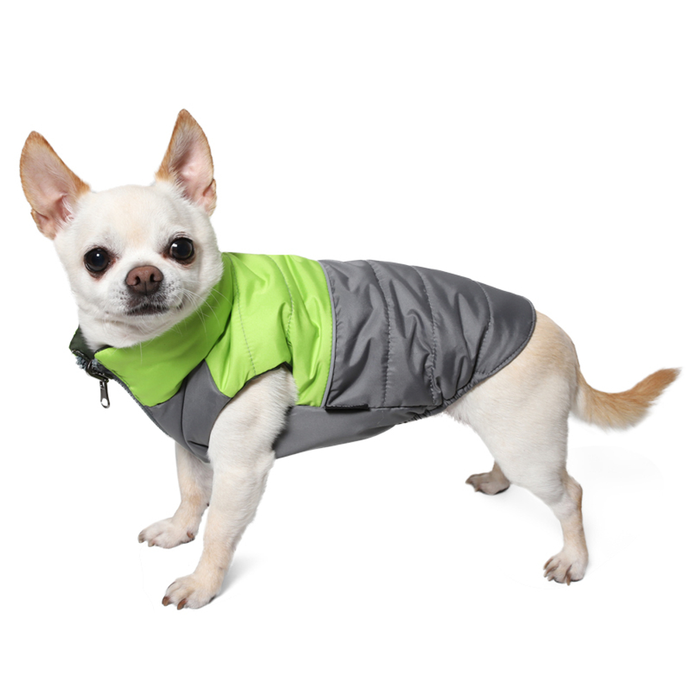 Жилет двухсторонний "Лайм", салатовый, XS, 22*33см