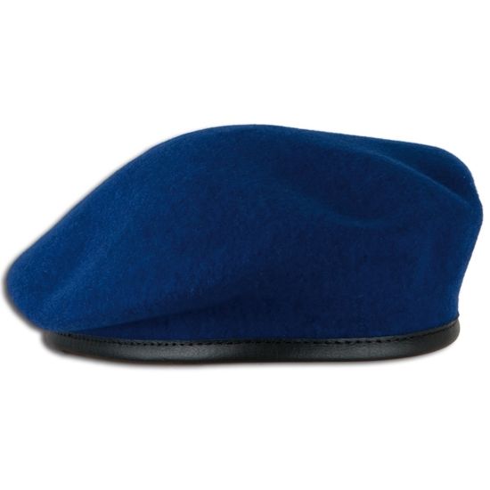 Берет бесшовный (васильковый)