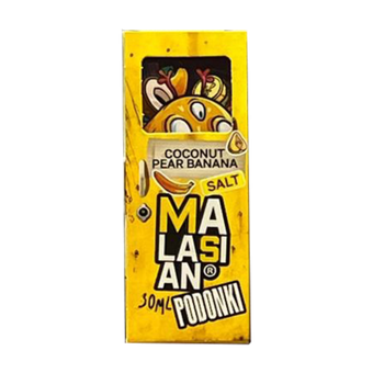 Жидкость Podonki Malasian salt 2% 30 ml - Кокос Груша Банан