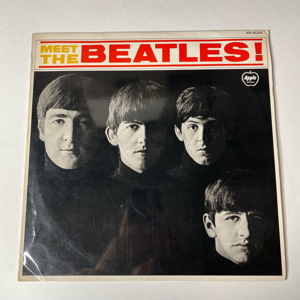 Винтажная виниловая пластинка LP Meet The Beatles (Japan 1969) (No Obi) Love Me Do