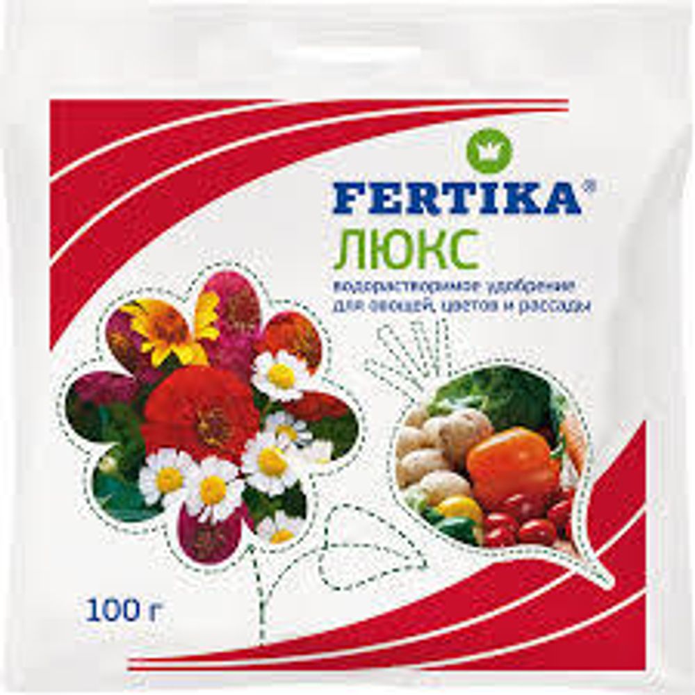 Удобрение Люкс водорастворимое комплекс.100г &quot;Фертика&quot;