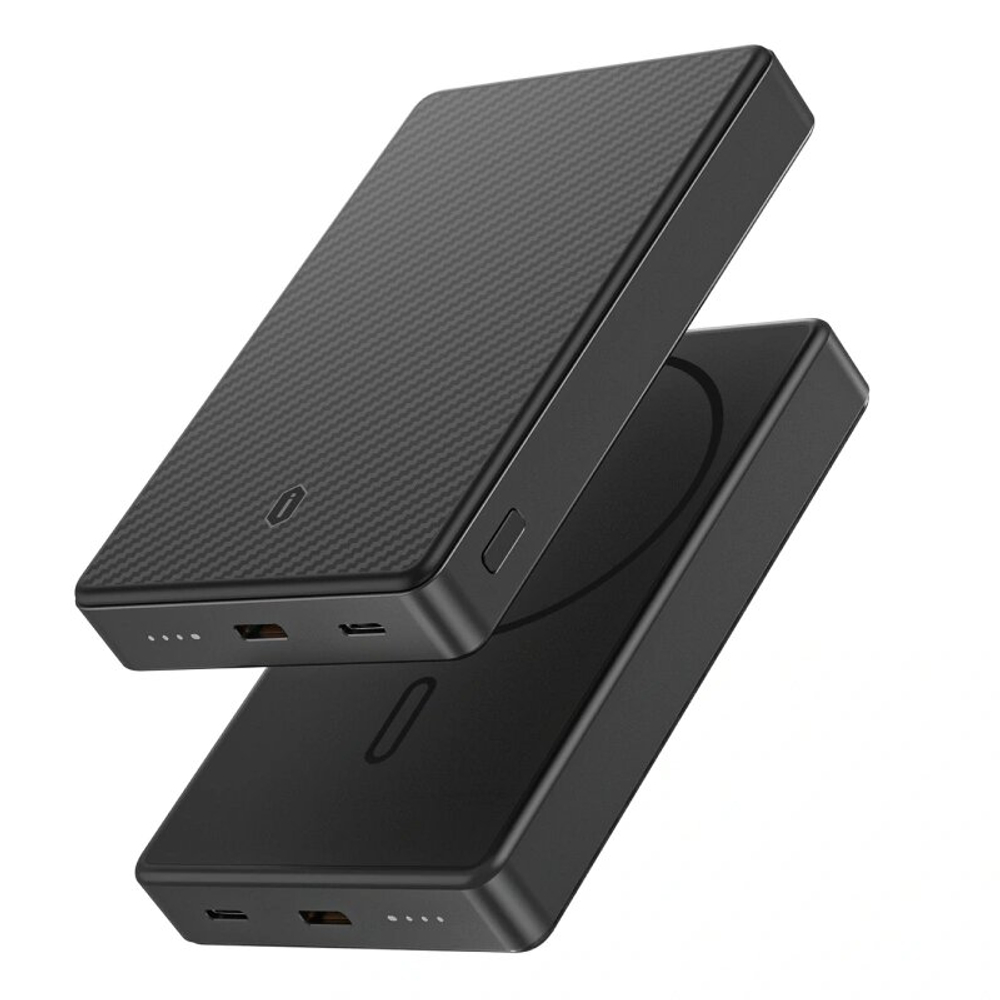 Внешний аккумулятор Wiwu Warriors PD 20W Magnetic Power Bank Wi-P073 10000mAh, Чёрный