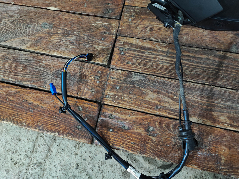 Зеркало левое 15 + 1 pin Audi Q7 (4M) 19-нв Б/У Оригинал 4M1857409BS9B9