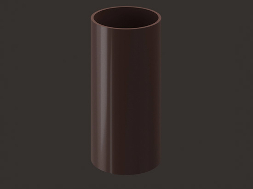 Водосточная труба Деке люкс ПВХ Шоколад