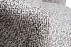 Кресло вращающееся шенилл 70х77х80см Garda Decor Verona серое