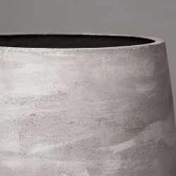 Кашпо Concretika Conus D40 H80 Concrete Grey Light