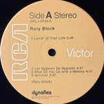 Rory Block ‎– Rory Block (США 1975г.) Т