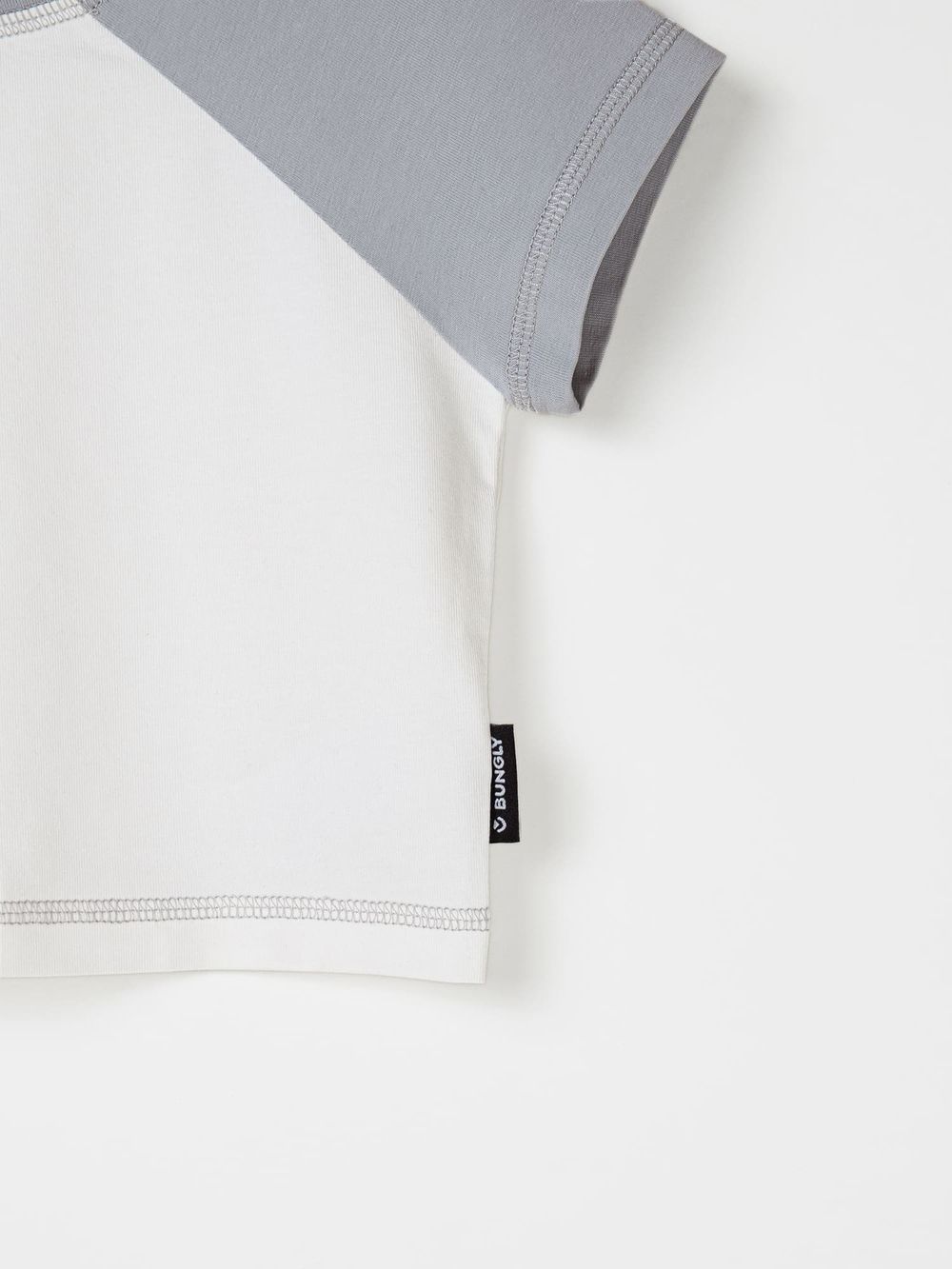 Футболка укороченная "Тофу/Пепел" 7+