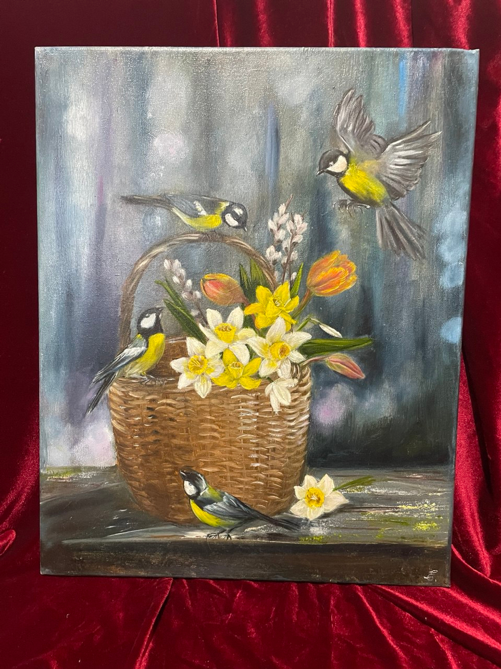 Картина «Весна» | Холст, масло 40х50 см | Художница Ефимова Ольга