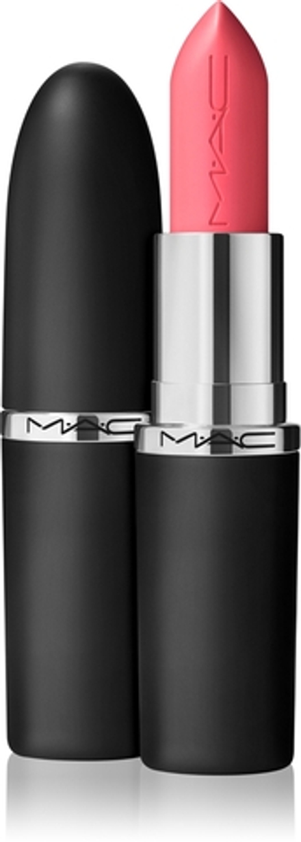 MAC Cosmetics MACximal Sleek Satin Lipstick - Кремовая помада увлажняющая оттенок Grapefruit Pucker, 3 g