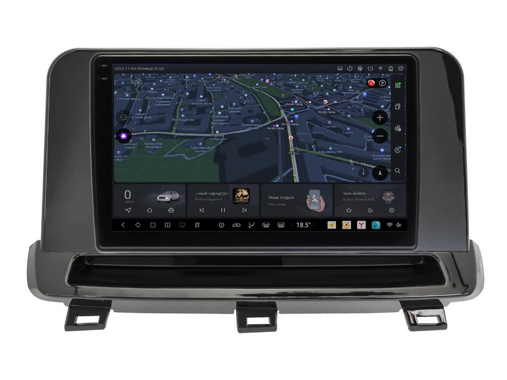 Магнитола для Nissan Rogue T33, X-Trail T33 2020+ - Carmedia SF-1670-A QLed+2K, Android 13, UIS7870 (DUDU7), CarPlay, SIM-слот