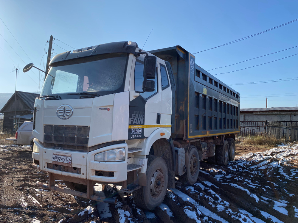 FAW J6 8x4 Самосвал СА3310Р66K24T4E5 (Дизельный, 11,1 л, 420 л.с., МТ)