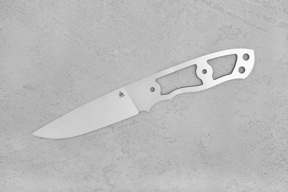 Клинок для ножа, модель "Алекс" из стали Х12МФ 60-61HRC