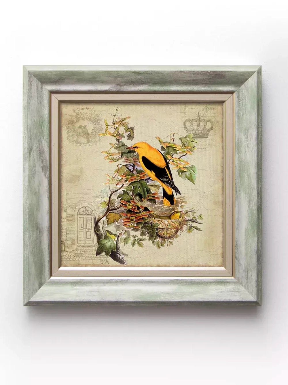 Картина на стену интерьерная на холсте 27,5*27,5 см