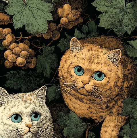 В ПУТИ, ПОЛНЫЕ КОТЫ, ПО МОТИВАМ ДЮРЕРА