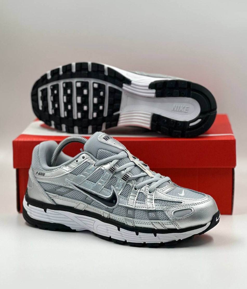 Кроссовки Nike P-6000 #N364 (сер.)