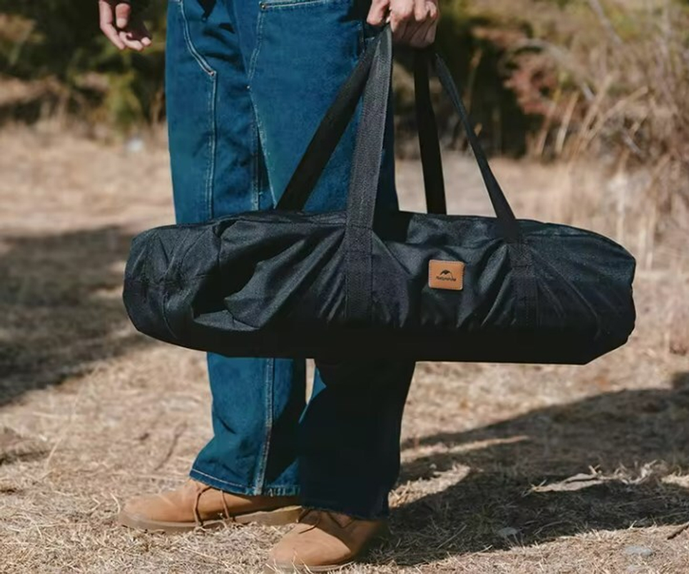 Стол складной, 118х60х44 см,с Х-образными ножками, черный