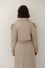 Тренч двубортный