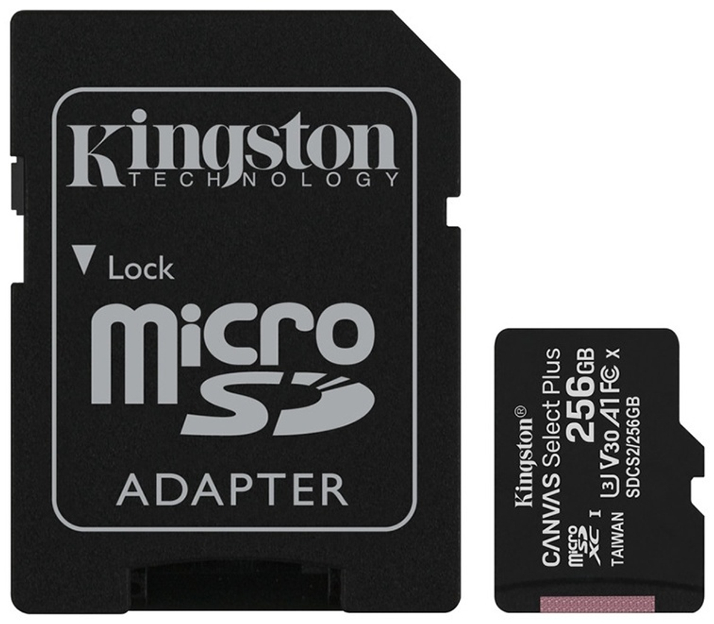 Карта памяти Kingston SDCS2/256GB 256 Гб