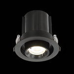 ST702.348.12 Св-к встр. Черный LED 1*12W 4000K 900Lm Ra80 24° IP20 D90xH92 180-240V