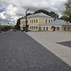 Тротуарная плитка КЛАССИКО - Стоунмикс Черный, комплект из 3 видов плит