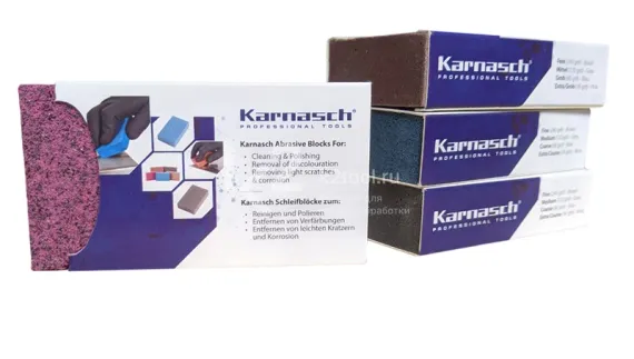 Шлифовальный блок Karnasch Р240, FlexClean, артикул 12.4000.080.240