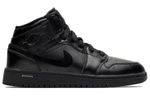 Кроссовки Jordan Air Jordan 1 Mid "Deep Black" (Женская размерная сетка)