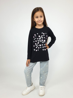 16-158-3 Лонгслив для девочки