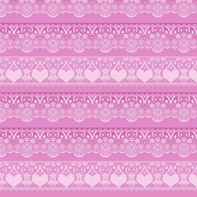 Розовое кружево