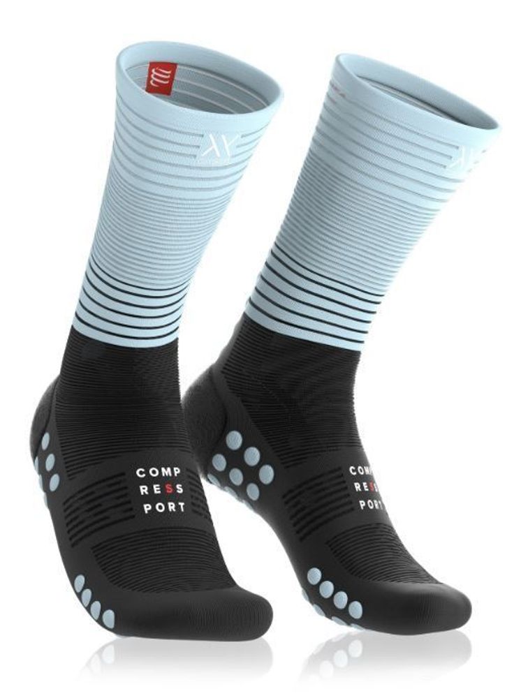 Носки компрессионные COMPRESSPORT MID COMPRESSION BLUE